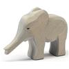 Ostheimer Elephant small trunk out wooden figure - 20424