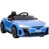 AUDI RS E-Tron GT Macchina Elettrica per Bambini 3-5Anni, 12V Doppio Motori Auto