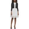 Calvin Klein 3/4 Sleeve Shrug Maglioncino Coprispalle, Nero, S Donna