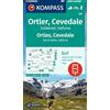 Kompass Carta escursionistica Kom 077. Ortler, Cevedale, Suldental, Valfurva / Ortles, Cevedale, Val di Solda, Valfura: 3in1 Wanderkarte mit Aktiv Guide ... in der KOMPASS-App. Fahrradfahren. Skitouren.