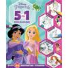 Autumn Publishing Disney Princess: 5 in 1 Colouring: A magical colouring and sticker adventure