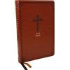 Nelson Bibles The Holy Bible: King James Version, Thinline Chestnut Leathersoft, Red Letter, Comfort Print, Large Print