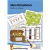 Hauschka Verlag Das ratselbuch fur die grundschule - t694 - mein ratselblock mathe 4. klasse - a5-ubungsblock: Rätsel für kluge Köpfe mit Lösungen - Förderung mit Freude: 694