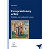 Giappichelli European history of law. Evolution and fundamental features