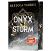 Dtv Onyx Storm - Flammengeküsst: Roman | Deluxe-Ausgabe mit atemberaubendem Farbschnitt | Die heißersehnte Fortsetzung von ¿Fourth Wing¿ und ¿Iron Flame¿: 3