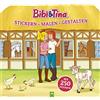 Schwager & Steinlein Verlag GmbH Bibi & Tina - Stickern, Malen, Gestalten. Malbuch mit 250 Stickern: Sickerbuch I Geschenk für alle Bibi und Tina Fans ab 4 Jahren