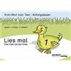 jandorfverlag Lies mal 1 - Das Heft mit der Ente: Vom Wort zum Text - Anfangslesen