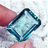harshj_0 20.50 KT Smeraldo Taglio Verde Topazio Certificato Loose Gemma Con Omaggio