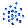 Wahenoor Gems 20 Pezzi Naturale D Blocco Blu Tanzanite 4.25 MM If Rotondo Certificato Loose