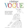 Octopus Books Vintage Vogue: Detachable Postcards to Colour in