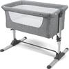 Babylo Snuggle Cuddle Co Sleeper, grigio ardesia