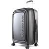 Mandarina Duck Logoduck + Trolley Medium Exp, Nero (Black), 45x69x32/35(LxHxW)