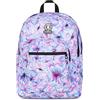 Invicta Zaino DIAL FANTASY, Lilla, Doppio Scomparto, Tasche multifunzione, Per bambini e ragazzi, Scuola e tempo libero