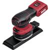 FLEX Smerigliatrice orbitale a batteria 18 V (con controllo della velocità, 18 V, 2,5/5,0 Ah, attacco Ø 27, lunghezza piastra abrasiva: 198 mm, sacchetto antipolvere, adattatore, artigianale, utensili