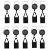 Roundsky 10 Supporti per Accendino in Silicone con Clip per Accendino, Protezione per collina, Fumatori e Accessori con Chiusura Retrattile