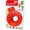 Cosmoplast Imbuto per Conserve, Marmellate. Ideale anche per sale. 100% Made in Italy, Rosso