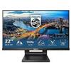 Philips Monitor led 22" Philips 222B1TC Full Hd 1920x1080p 4ms classe E Nero [222B1TC/00]