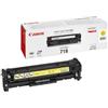 Canon Toner Canon 718Y I-SENSYS LBP 7200CDN 2900 pagine Giallo [2659B002]