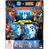 DC COMICS, Sonic Dc x sonic - assortimento di personaggi articolati 6 cm - wave 1