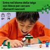 Lego minecraft 21583 - avventura di steve nella taiga