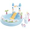 Intex 56148np - piscina gonfiabile play center castello unicorno, 196x178x127 cm, 2+ anni