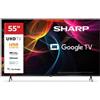 SHARP 55 UHD 4K FRAMELESS SMART GOOGLE TV