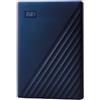 Western Digital My Passport for Mac disco rigido esterno 4 TB Blu