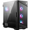 MSI Case MPG Velox 100R Mid-Tower E-ATX Nero con Illuminazione ARGB