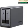 UGREEN NASYNC DXP2800 NAS SYSTEM 2-BAY COMPATTA INTEL® N N100 8 GB DDR5 0 TB UGO