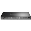 TP-LINK SWITCH 48P GIGABIT 4PORT 10GE SFP+ MANAGED 40PORT POE+ E 8POE++ RJ45
