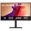 LG 32U720A-B Monitor PC 81,3 cm (32") 3840 x 2160 Pixel 4K Ultra HD LED Nero