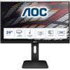 AOC P1 X24P1 Monitor PC 61 cm (24") 1920 x 1200 Pixel WUXGA LED Nero