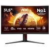 AOC 32 MONITOR VA 260HZ CURVO REG ALT