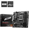 MSI Scheda madre PRO B650M-P ProSeries (AMD AM5, mATX, DDR5, PCIe 4.0, M.2, SATA 6Gb/s, USB 3.2 Gen 2, HDMI/DP, AMD Ryzen 7000 Series Processori desktop)
