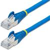 StarTech.com Cavo Ethernet CAT 6a - 50cm - Blu - Cavo di rete LAN Low Smoke Zero Halogen (LSZH) - 10GbE 500MHz 100W PoE++ - Cavo patch schermato S/FTP RJ45 antigroviglio (NLBL-50C-CAT6A-PATCH)