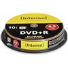 Intenso Dvd+R 8;5GB; 08X; Doppio Strato; Cake Box 10