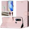 Generico COVER Compatibile con TCL 20R 5G (TCL 20 R 5G) T767H / 20 AX 5G / TCL Bremen 5G Custodia STAND flip LIBRO gel PORTAFOGLIO case magnetica protezione eco pelle porta carte vano card (Rosa)