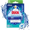 Duck Fresh Discs Blue- Base per Dischi Gel Igienizzanti WC, Colora l'acqua di blu ad ogni risciacquo - Confezione da 1 Applicatore e 6 Dischetti