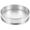 Alasum Setaccio per Terreno in Acciaio Inossidabile con Fori Rotondi da 4mm, Filtro del Suolo Portatile e Versatile per Giardinaggio e Uso Esterno in Spazi Verdi