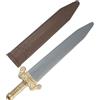 P'tit Clown 26990 Spada di Romano con Fodero - 50 cm - Marrone