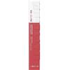 Maybelline New York Tinta Labbra a Lunga Durata, Effetto Matte e Colore Intenso, Tenuta fino a 16 Ore, No Transfer e Senza Sbavature, SuperStay Matte Ink, Tonalità: Ringleader (175), 5 ml