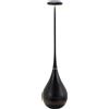 Zafferano Lampada da Tavolo Dondolina H37,6 cm Nero Opaco