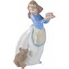 NAO Porcelain NAO Statuetta Porcellana Compleanno del Cane Lucida H19 cm