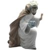 NAO Porcelain NAO Statuetta Porcellana Re Melchiorre Lucida H18 cm