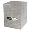 ULTRA PRO Deck Box - Satin Cube - Glitter Clear Accessori Carte