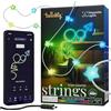 Twinkly Strings USB-C Star 100 LED, Striscia Luci LED a Forma di Stella, Luci LED Multicolore RGB, Luci San Valentino, Compatibile con Alexa, Google Home, Luci Mappabili, USB C, Filo Trasparente, 6m
