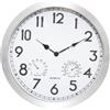 ATMOSPHERA CREATEUR D'INTERIEUR Atmosphera - Orologio da parete esterno in alluminio e vetro D 40 cm