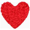 Lafefe - 1200 petali di rosa artificiali, petali di rosa usa e getta per matrimoni, petali di rosa rossa per matrimoni, San Valentino, compleanno, centrotavola - Rosso
