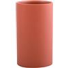 Spirella Portaspazzolino in Ceramica Tubo 7 x 11,5 cm - Rosso Opaco