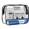 RIEMANN A/S Perspirex Roll on strong Antitraspirante altamente efficace TRavel kit - Contiene Roll on strong da 20 ml + minisize da 5 ml + Detergente 50 ml